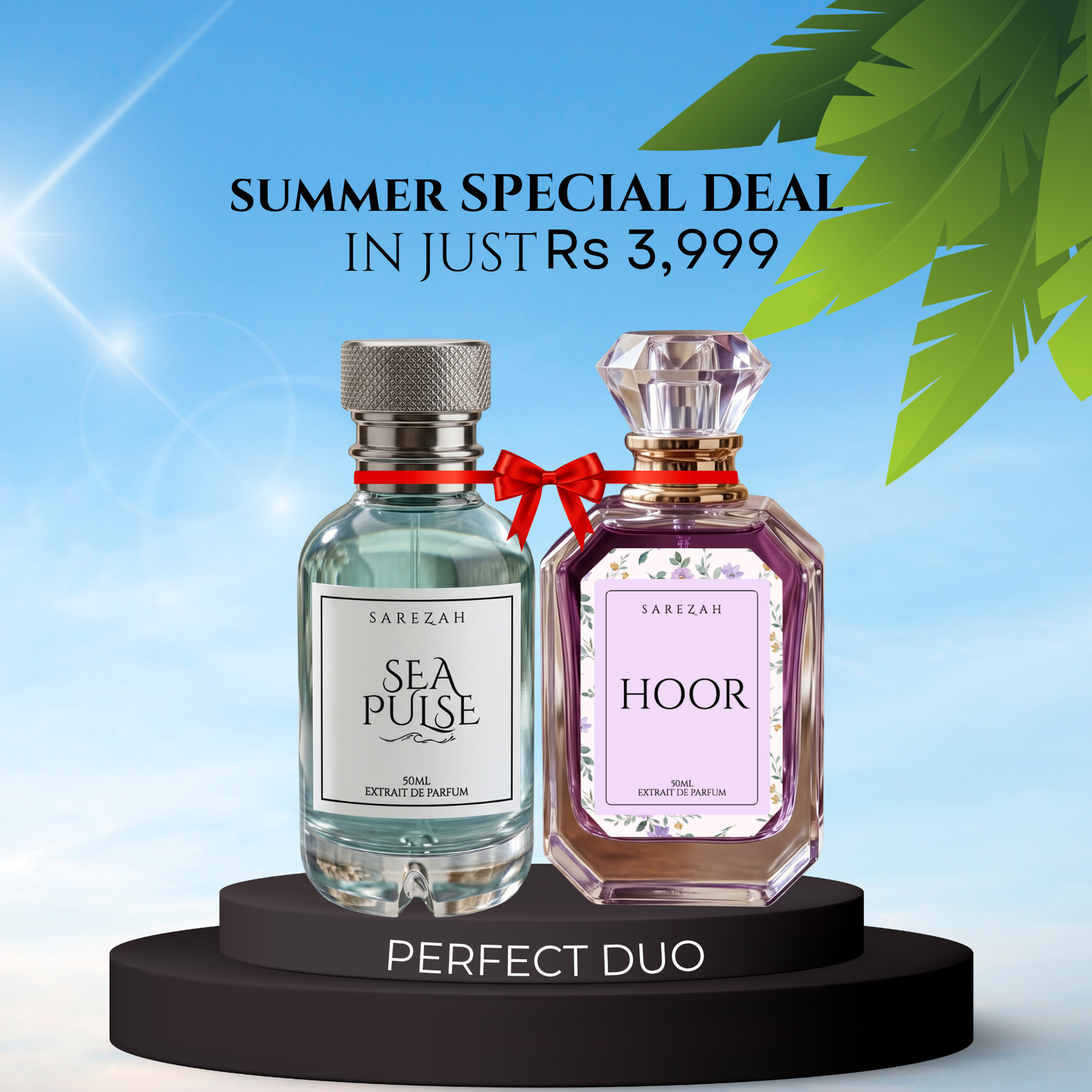 Sea Pulse + Hoor Couple Combo Pack – Fresh Soul & Gentle Grace