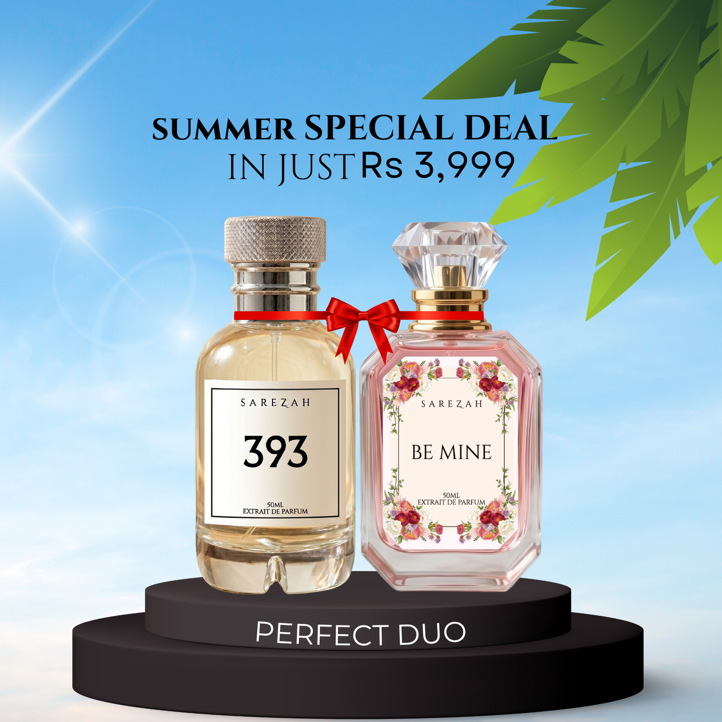 393 + Be Mine Couple Combo Pack – His Elegance & Her Love