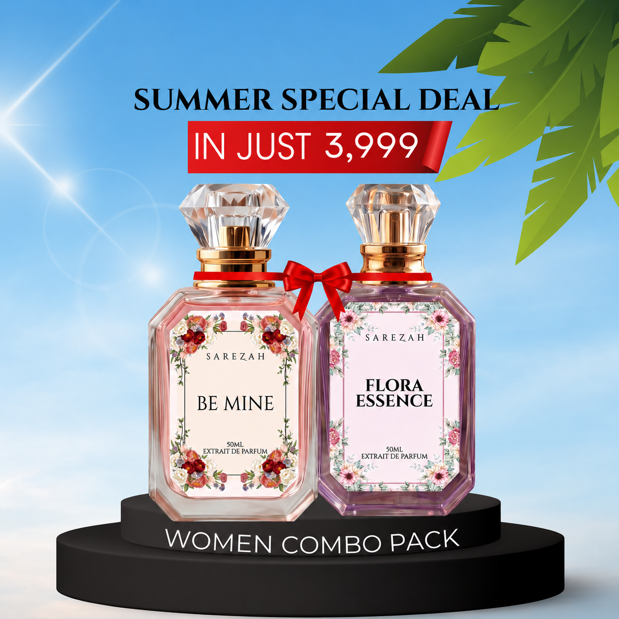 Flora Essense + Be Mine Women Bundle Pack